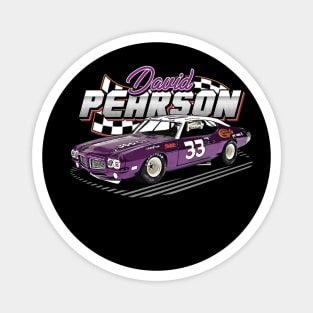 David Pearson 33 Legend 70s Retro Magnet